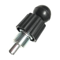 Magideal - Perilla De Resorte De Pasador De Tracción, Mini Pestillo Elástico Universal De Hierro Duradero Liviano Para Máquina De Ejercicio Equipo De Reparación