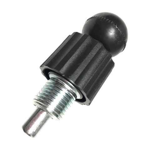 Magideal - Perilla De Resorte De Pasador De Tracción, Mini Pestillo Elástico Universal De Hierro Duradero Liviano Para Máquina De Ejercicio Equipo De Reparación