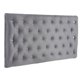 thumbnail image 2 of Respaldo Cama Diamond King Felpa Gris, 2 of 4
