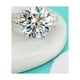 thumbnail image 3 of Men's Trendy Glamorous 925 Sterling Silver Ring, 10-carat Moissanite, Exquisite Men's Accessory Jewelry Ornament For Daily Wear For Banquet Party Holiday Birthday Wedding Anniversary Gift Souvenir, 3 of 4