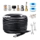 thumbnail image 1 of Kit de limpieza de desagües con limpiador de alta presión, kit de limpieza de desagües, con conector rápido, limpiador de desagües para automóviles y, 1 of 5