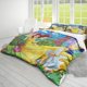 thumbnail image 3 of Cartoon Princess Theme 3 Piece Duvet Cover Bedding Set with 1 Duvet Cover + 2 Pillow Cases, 3 of 5