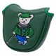 thumbnail image 5 of Golf Club Headcover Wrap Sleeve PU Para Golfistas Golf Mallet Putter Head Cover Verde, 5 of 5