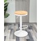 thumbnail image 2 of Set 2 Taburetes Ajustable Industrial Design - Blanco, 2 of 3