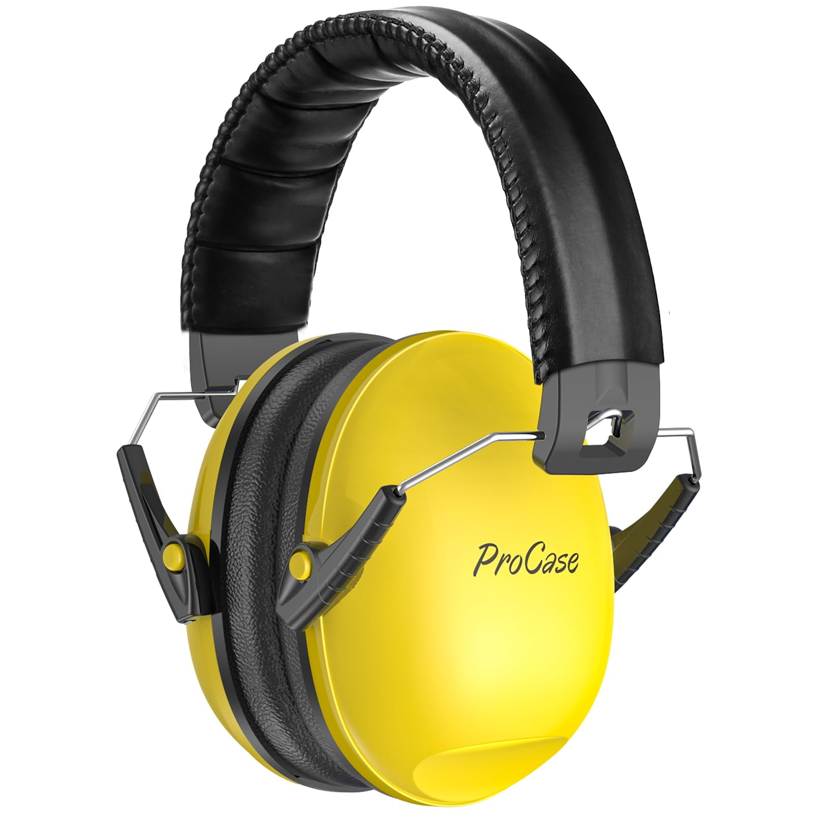 Auriculares Con Cancelación De Ruido Procase Para Niños Pequeños, Amarillos