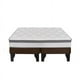 thumbnail image 1 of Cama Europea Stella 2 Plazas 150x190 cm Base Colchón Negro Café, 1 of 3