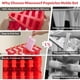 thumbnail image 3 of Moldes para helados Miaowoof, hechos en casa, 10 cav, de silicona sin BPA, 3 of 9