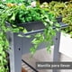 thumbnail image 4 of Jardinera con Ruedas Stone Grey SunnyYard 1 un, 4 of 6