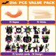 thumbnail image 2 of Crafts JOYIN Halloween Rainbow Scratch Art 72 unidades para niños, 2 of 9
