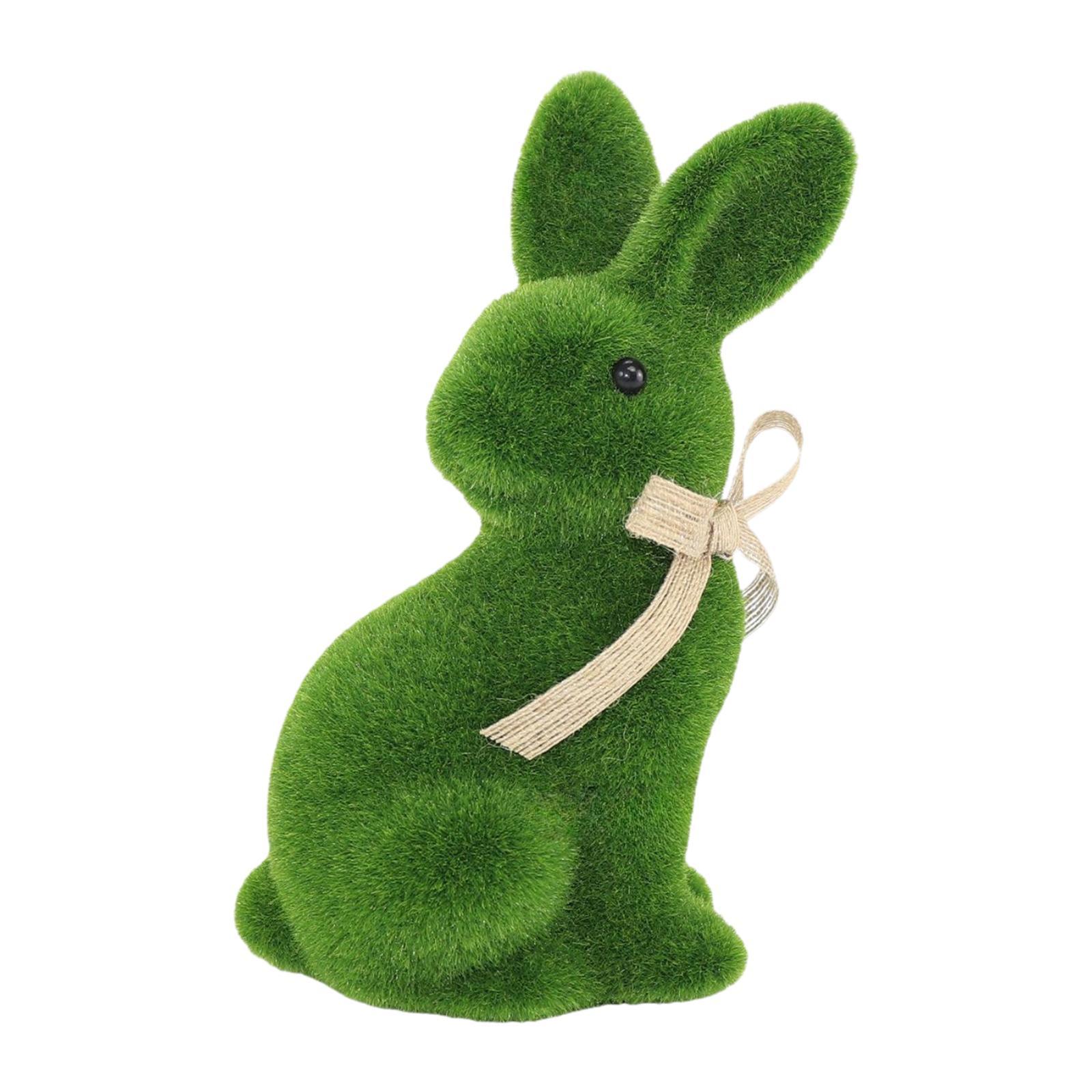 Magideal - Estatuilla De Conejito De Pascua, Escultura De Animal, Estatua Artesanal Bonita, Adorno De Escritorio Para Hotel, Sala De Estar, Cafetería, Fiesta De Estilo A