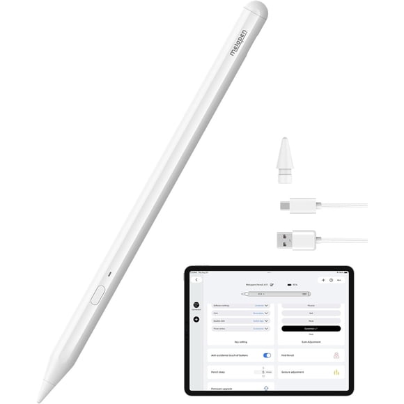 Lápiz Táctil Metapen A11 Carga Rápida 0.1 mm para iPad