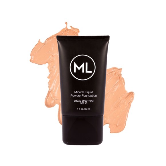 Base Líquida Mineral Beauty Basics SPF 15 Beige Claro
