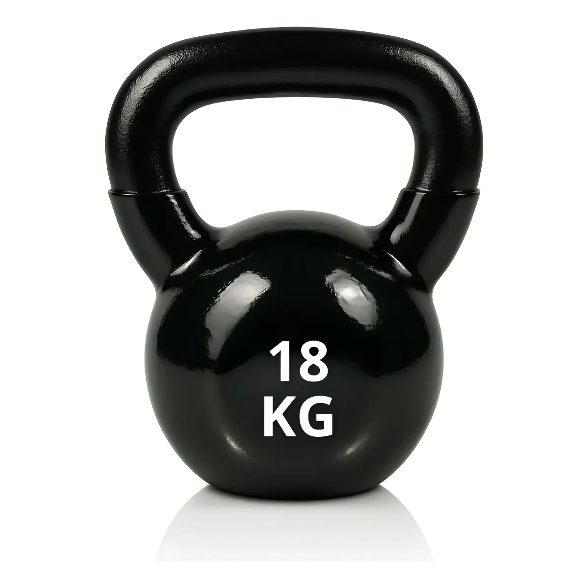 Linea Sport - Pesa Rusa Kettlebell 18 Kg De Acero Con Recubrimiento De Vinilo