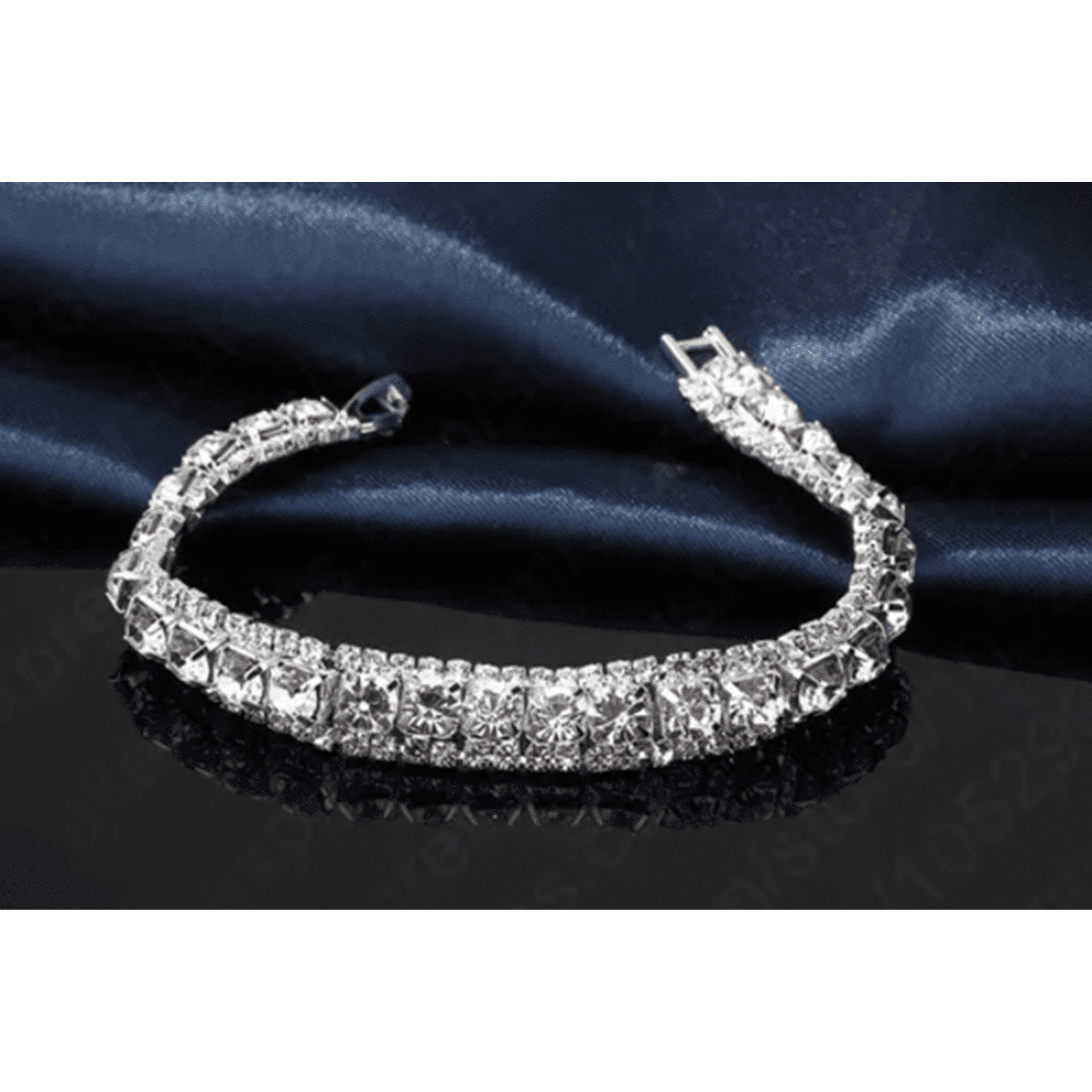 Genérico - Pulsera Plata 925 Mujer Elegante Circón