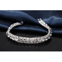 Genérico - Pulsera Plata 925 Mujer Elegante Circón