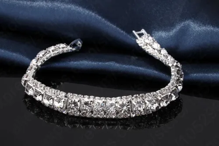 Genérico - Pulsera Plata 925 Mujer Elegante Circón