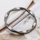 thumbnail image 3 of Scarf Ring Clip T-shirt Tie Clips Fashion Metal Round Circle Clip Buckle Clothing Ring Wrap Holder With 1 Storage Bag, 3 of 5