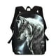 thumbnail image 2 of fierce Wolf 16" 3D Print Kids Backpack Primary School Bags for Boys Girls Back Pack Students School Book Bags, 2 of 3
