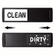 thumbnail image 1 of Effortlessly Organize Your Kitchen with our Universal 1pc Magnetic Clean Dirty Sign for Dishwasher - Never Guess Again!, 1 of 5
