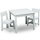 thumbnail image 1 of Juego de mesa y 2 sillas infantil blanco Delta Children, 1 of 3