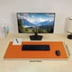 thumbnail image 5 of Base Para Escritorio De Cuero Pu Impermeable Color Naranja 91 X 43 Cm, 5 of 9