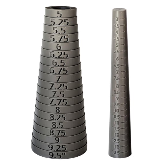 Medidor de Pulseras Roadtrip Luggage 15‑24 cm Gris PLA