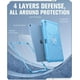 thumbnail image 3 of Funda para tableta MoKo iPad 11/10.9" a prueba de golpes azul cian, 3 of 3