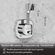 thumbnail image 5 of Soporte para cabezal de ducha FERCOSEN giratorio 360° con capacidad de carga de 10 kg, 5 of 8