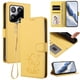 thumbnail image 2 of Funda Volteable con Diseño de Gato para Xiaomi 15T, Amarillo, 2 of 6