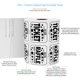 thumbnail image 2 of Boletos de rifa Tacticai 500 doble rollo blanco, 2 of 5