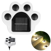 Miabu - Luz Solar Jardín Estaca Diseño Huella Cálida