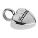 thumbnail image 3 of acero inoxidable amor corazón urna colgante conmemorativo cremación ceniza marido, 3 of 5