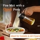 thumbnail image 2 of Pulverizador de aceite de oliva TrendPlain, cristal de 470 ml, para cocinar, color negro, 2 of 7
