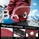 thumbnail image 5 of Respaldo mokuo de 25 cm rojo, ajuste universal para scooter y cuatrimoto, 5 of 8