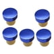 thumbnail image 5 of 5 Piezas Tapón De Vino En Forma De T Tapón De Silicona Tapón De Botella De Corcho Tapa Azul, 5 of 5