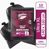 Genérico - Bolsa Basura 140X160 Extra Grande 10 Un Gruesas Vitrauss