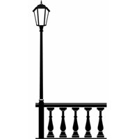 Rienda Libre Graphics - Decomural Lamp Post Kitchen Ws-18884
