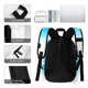 thumbnail image 5 of Pingu-theme Backpack, Campus style schoolbag Bookbag with Adjustable Shoulder Straps And Large Zip Compartment, Unisex Travel Bags.42x30x15cm, 5 of 6
