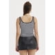 thumbnail image 3 of Polera Mujer Escote Cuadrado Negro / Blanco, 3 of 4