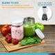 thumbnail image 4 of Frascos de vidrio de 350 ml con tapa para batidoras Oster (paquete de 4), 4 of 7