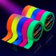 thumbnail image 1 of Cinta GlowsLand UV Reactiva a Luz Negra – 10 Rollos, 1 of 7