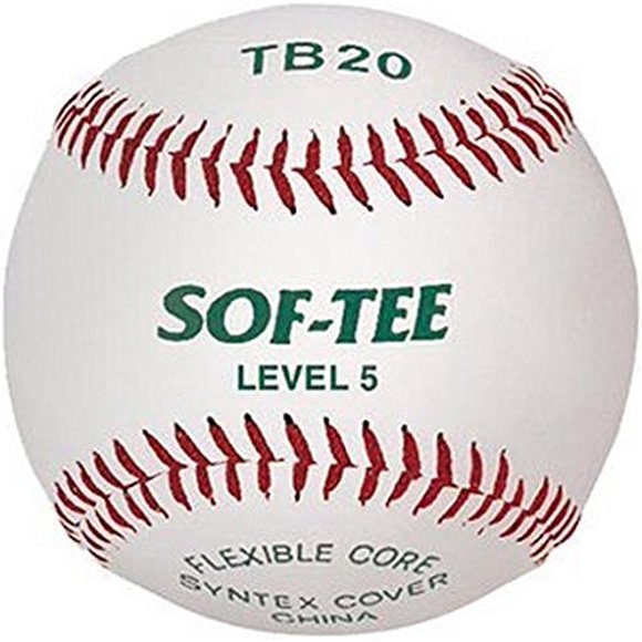 Tee Ball Martin Sports Official Level 5 Sof-Tee Pack de 12