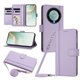thumbnail image 1 of Funda Cartera de Cuero Sintético para Honor X9A 5G/Magic 5 Lite, Morado Claro, 1 of 6