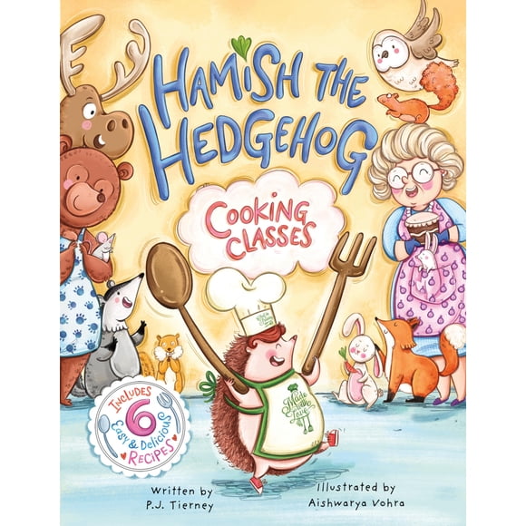 Clases de cocina Hamish the Hedgehog Kitchen Ink (2)