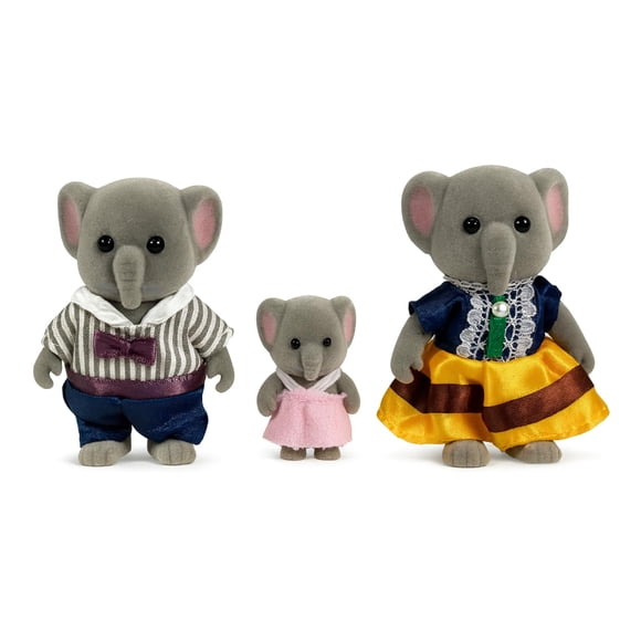 Figuras coleccionables OLEOCA Familia Elefante Gris 3+ años