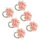 thumbnail image 5 of 6x Servilleteros Con Hebilla De Toalla En Forma De Flor Para La Decoración Navide?a De Acción De Gracias Rosa, 5 of 5