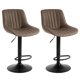 thumbnail image 1 of Pack De 2 Sillas De Bar New York Confort Marrón, 1 of 8