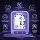 thumbnail image 2 of Monitor de presión arterial de muñeca Maynovia con pantalla LCD morada 13,5‑21,6 cm, 2 of 9