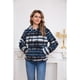 thumbnail image 5 of Polerón Peludo Étnico Otoño Invierno Chaqueta Cierre Mujer 6079, 5 of 5