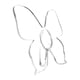 thumbnail image 2 of Jarrón De Flores De Mariposa Acrílica Jarrón Transparente Para Brote Para La Fiesta De La Despedida De Soltera Boda, 2 of 5